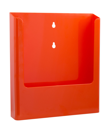 Wall-Literature holder A4 Orange