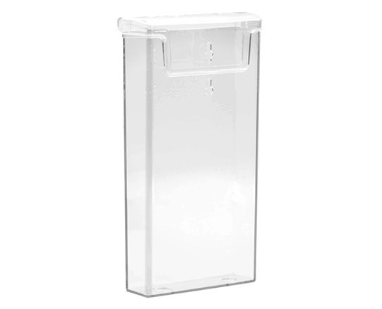 Literature holder with cover 1/3 A4