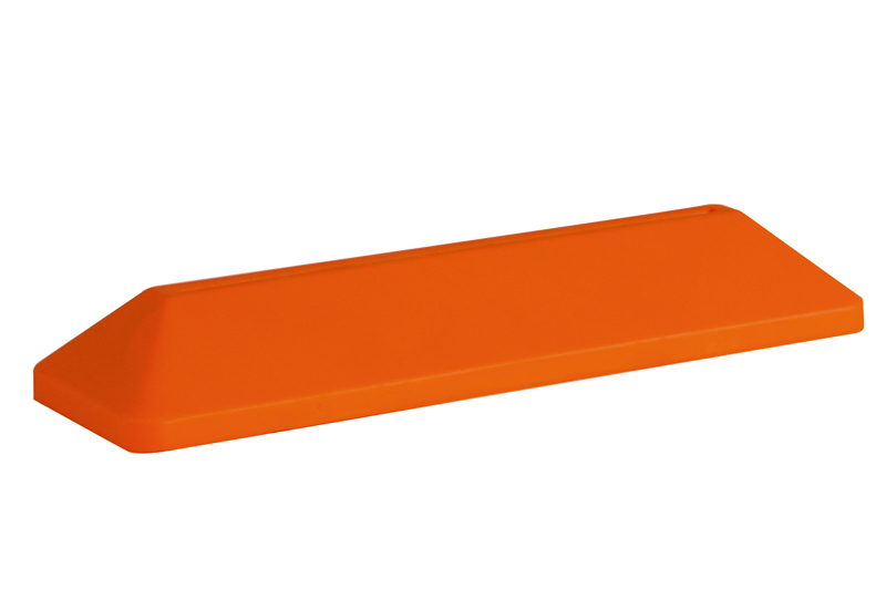 Kaarthouder-voet oranje DIN A4