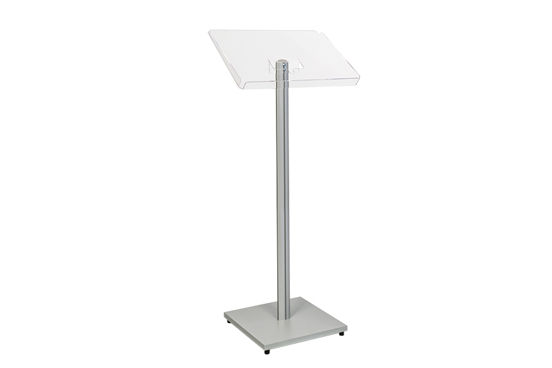 24500790 Free-standing display with 1 brochure holder A3 landscape