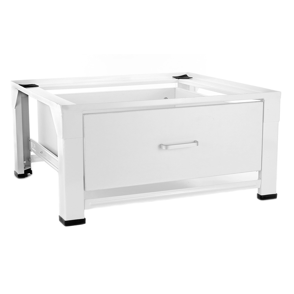 60600800 Welded pedestal with wooden drawer