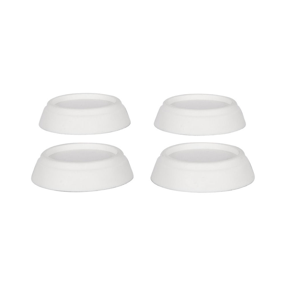 60802100 Anti-vibration pads white, 4 pcs