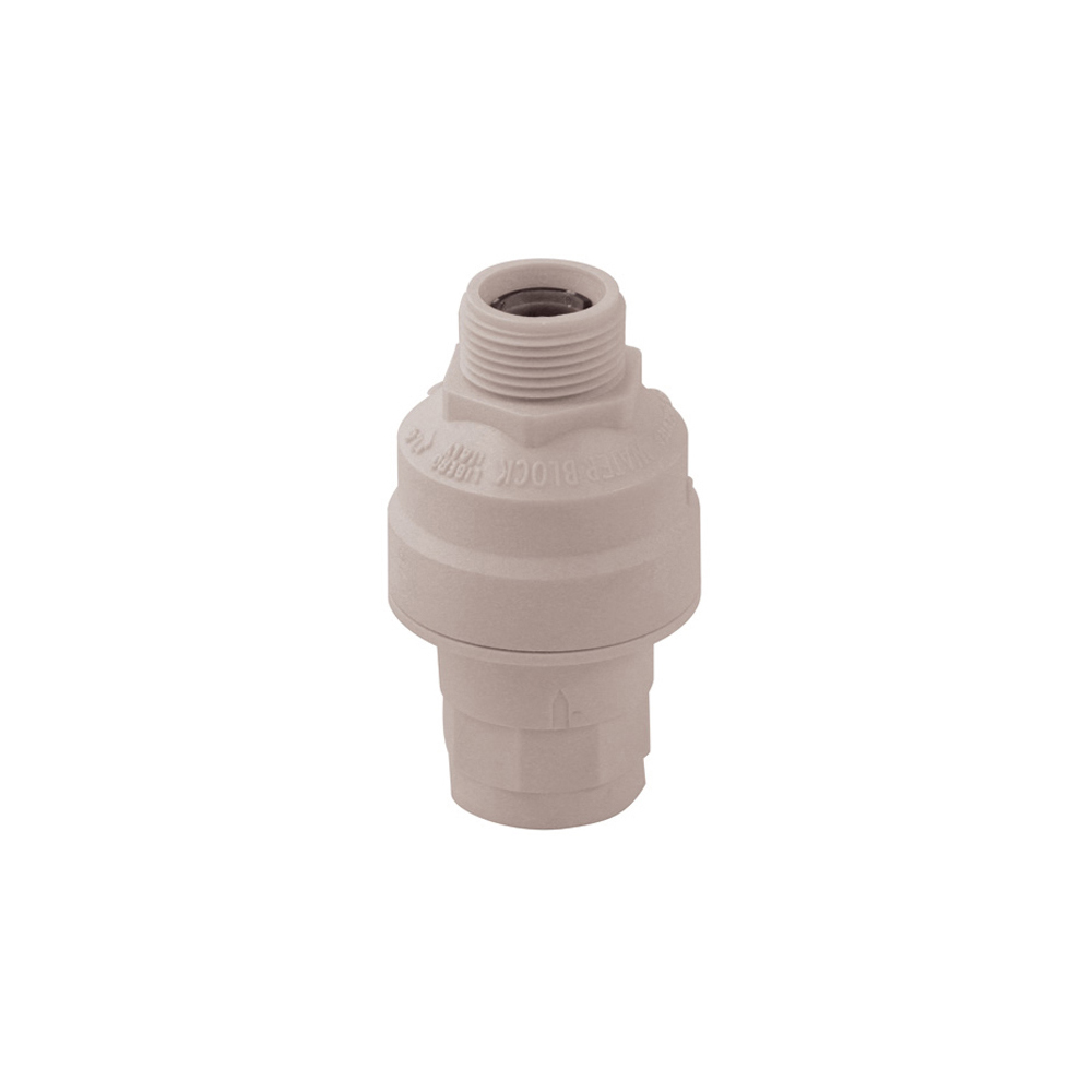 Mechanical water trap 3/4" male thread