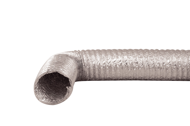 61000437 Aluminium flexible drain hose Ø90mm 10m