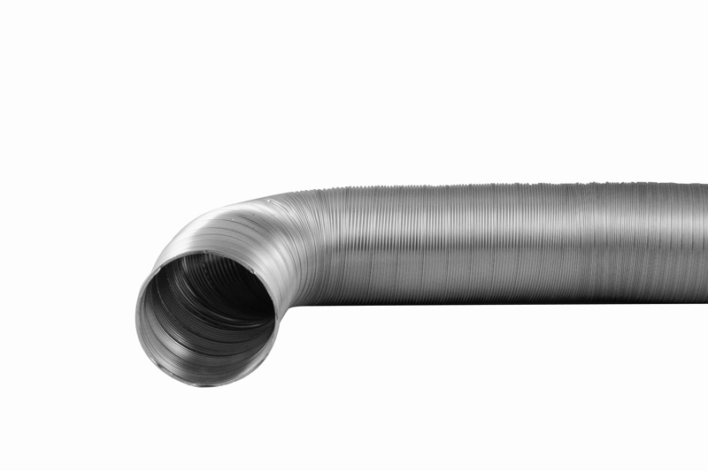 61008137 Aluminium flexible drain hose Compact Ø80mm 1,5m