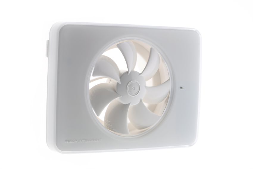 61400100 Fan Intellivent white  With Dutch manual