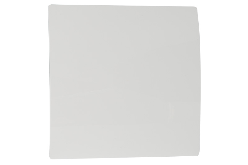 61700500 Kunststoff-Abdeckplatte für AW 100 konvex weiß