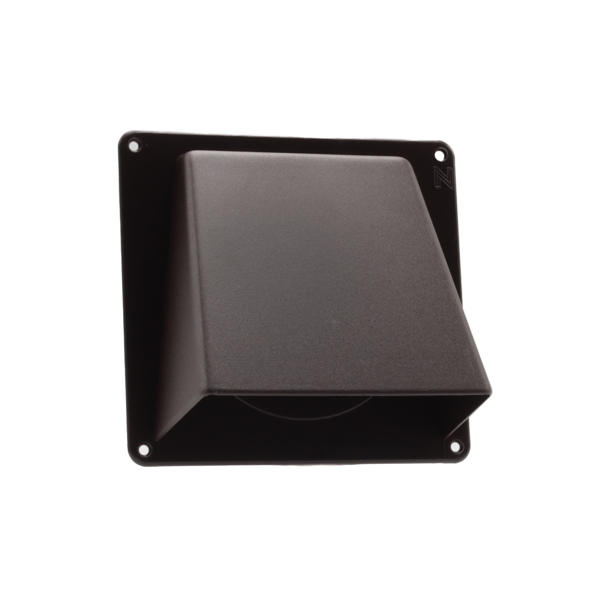 Wall outlet 125mm (1 valve) Brown