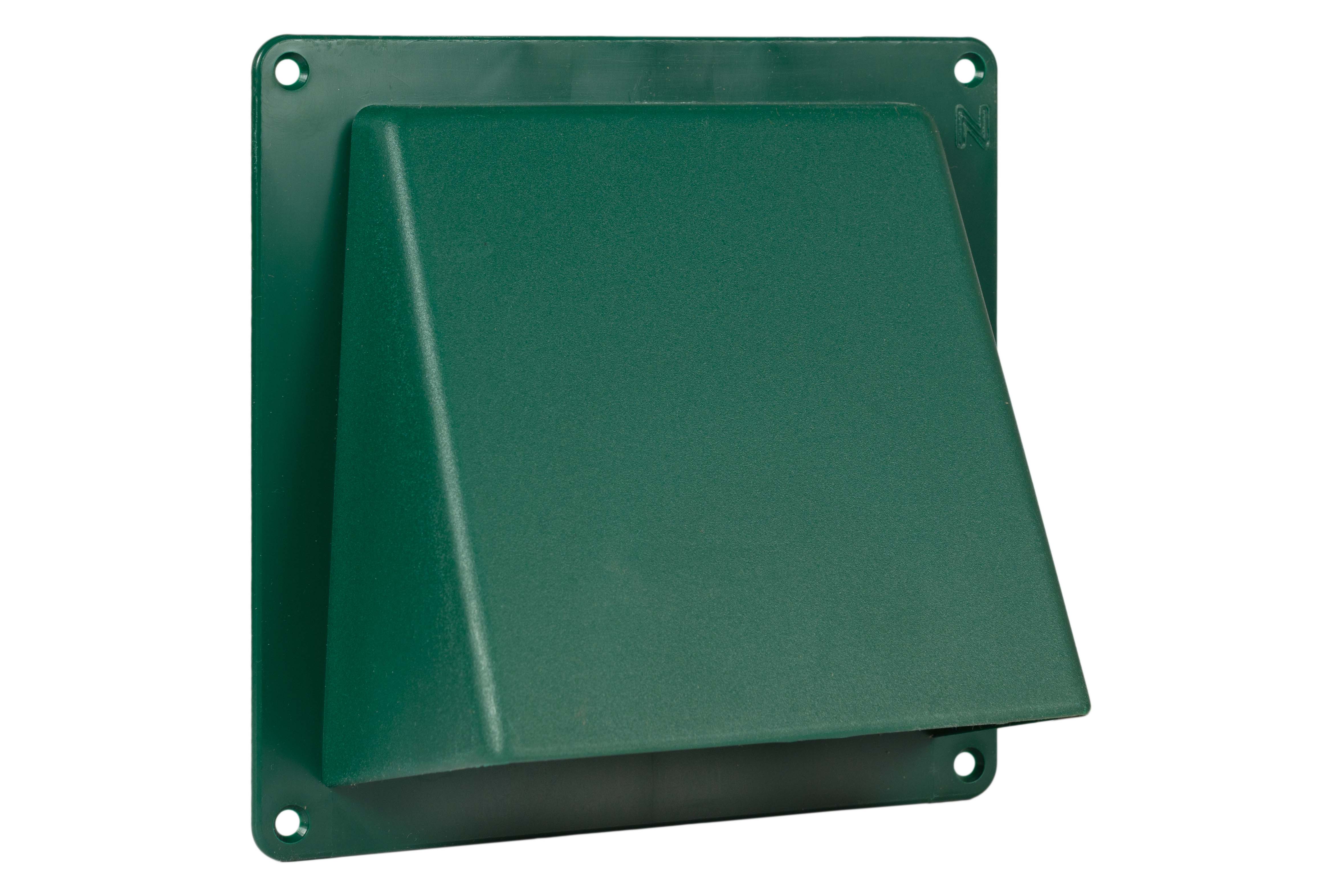 62500204 Wall outlet 125mm (1 valve) Green