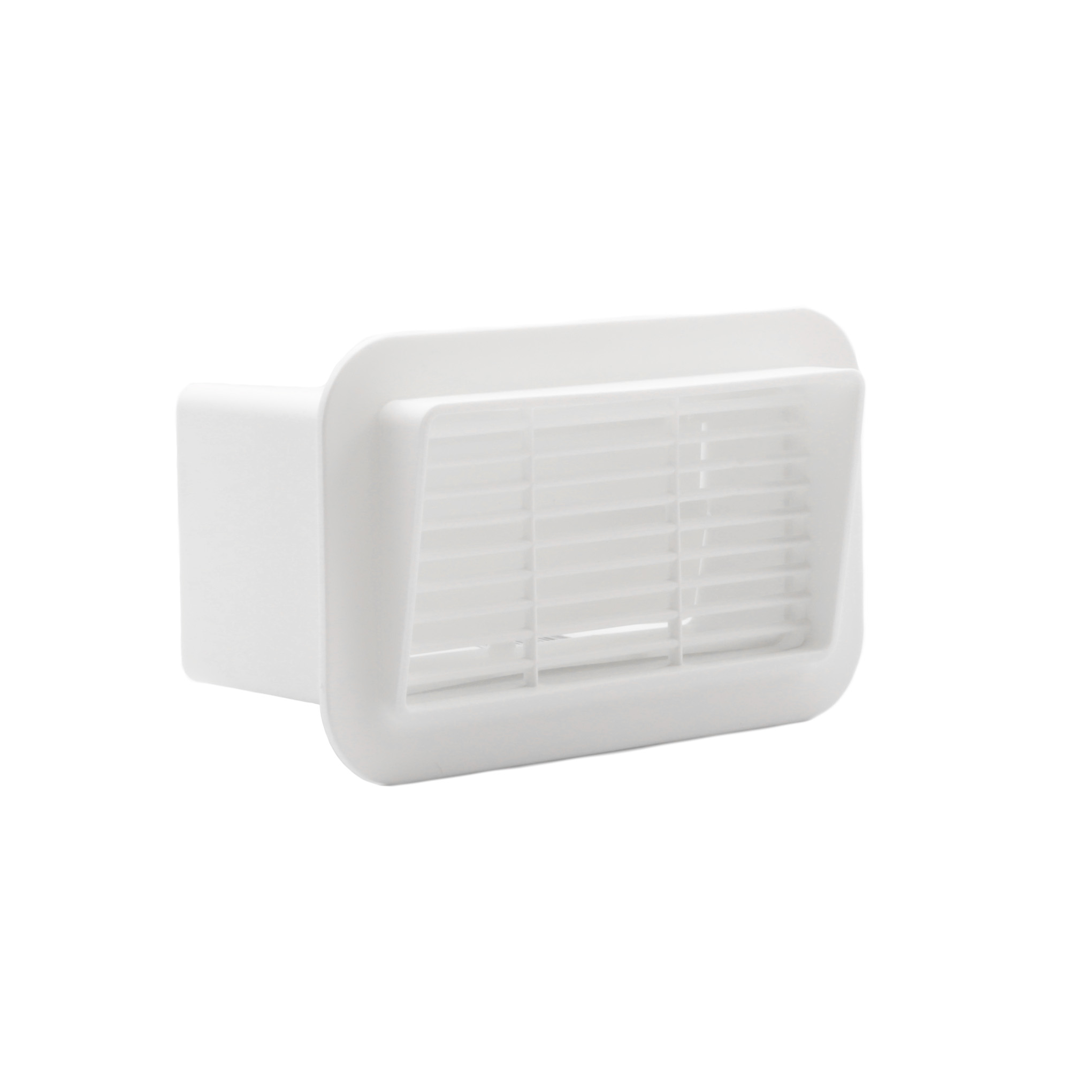 62503400 Wall outlet 110x54mm (2 flaps) white