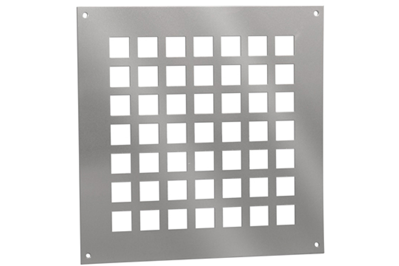 62702507 Aluminium vent plate 250x250mm