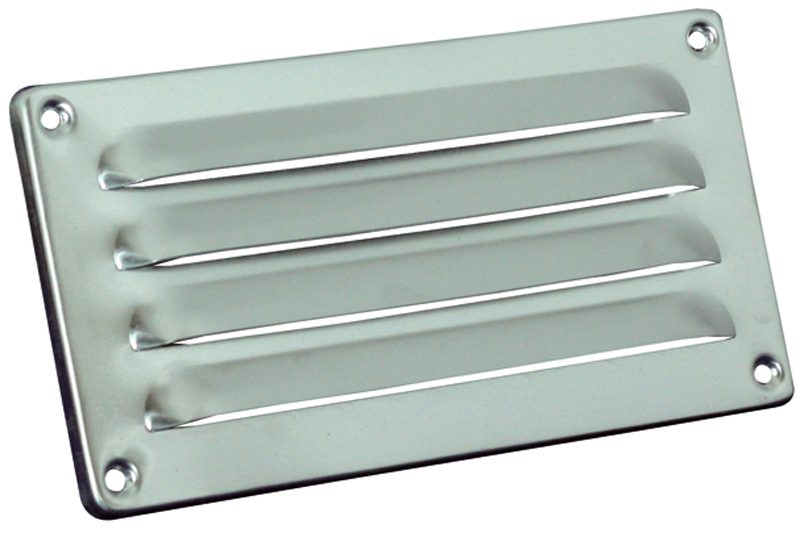 62900407 Aluminium grille 180x90mm hooked border