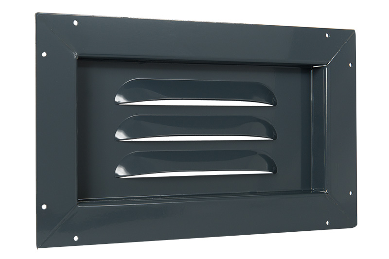 62906125 alu louvre vent Heavy Bold 390x240mm recessed/ surface mount