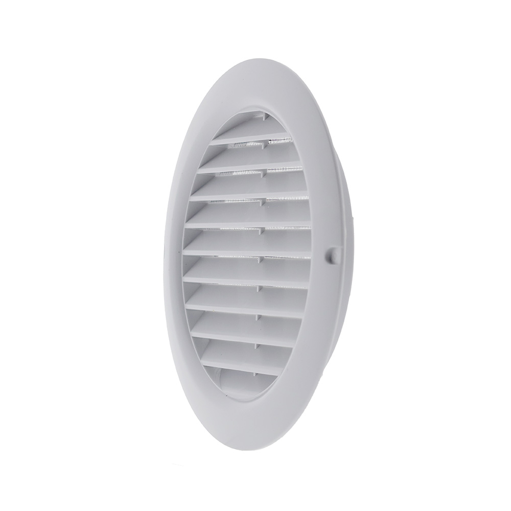 63001700 Round louvred grille Ø 150mm  with insect screen