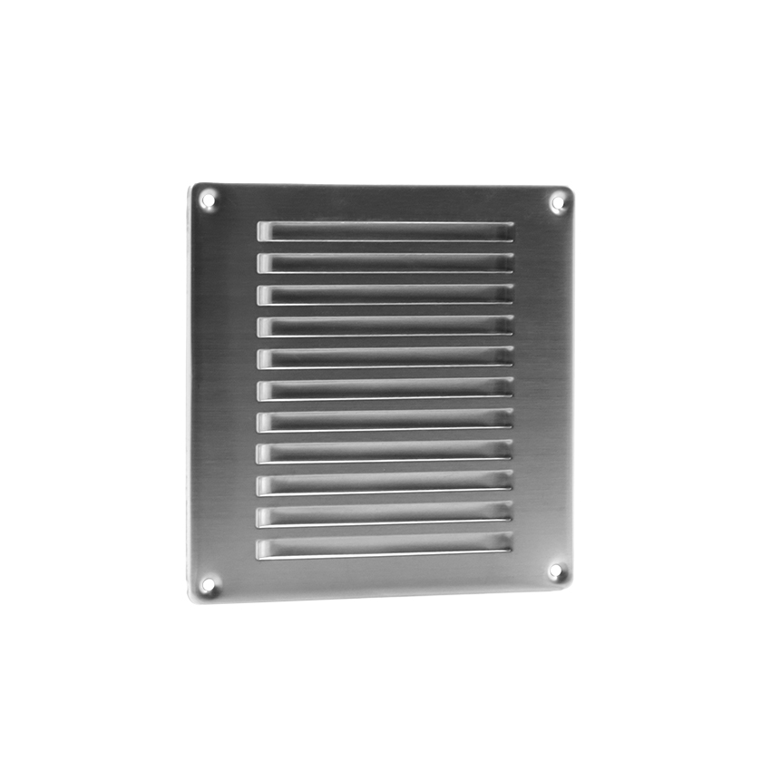 63202711 Stainless steel ventilation grid In-Line 160x160mm