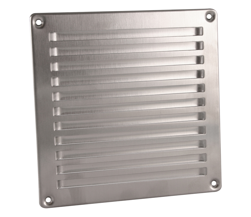 63202811 Stainless steel ventilation grid In-Line 200x200mm