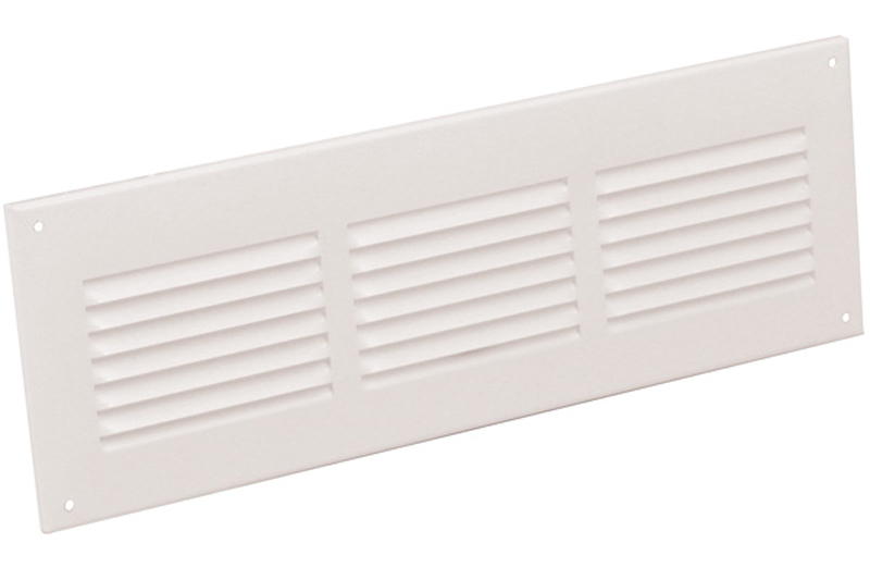 Louvred grille 300x100mm White
