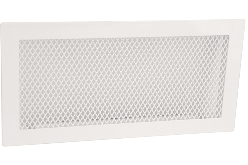 63300900 Metal grille 300x150mm White