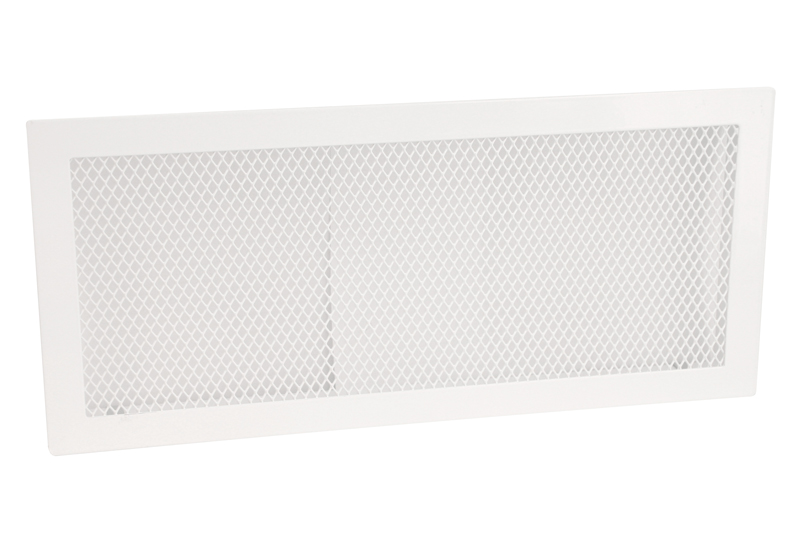 Metal grille 400x180mm White