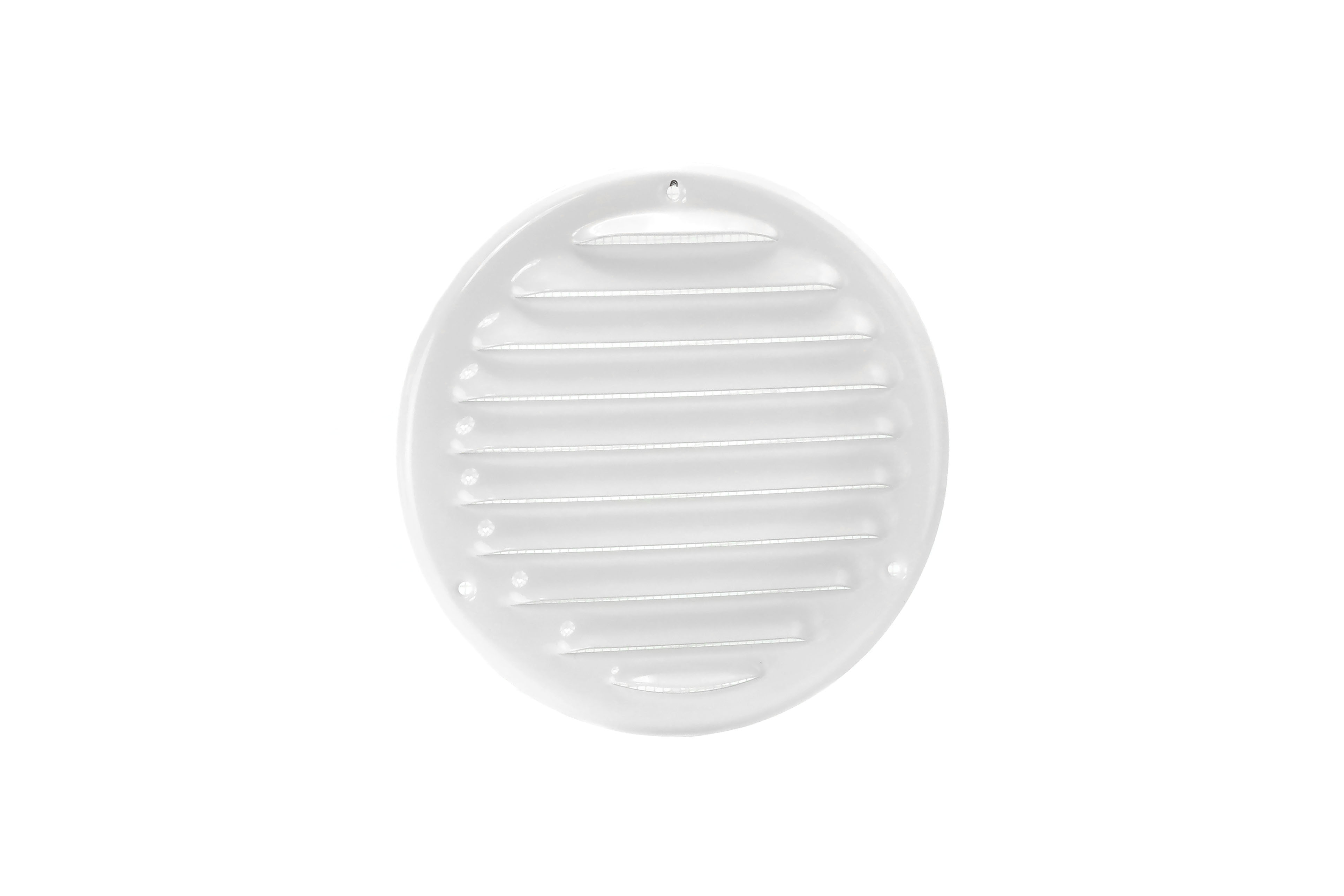 63301200 Louvred grille Ø125mm White