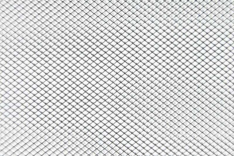 Stainless steel wire netting 130x85mm thick 0.027mm