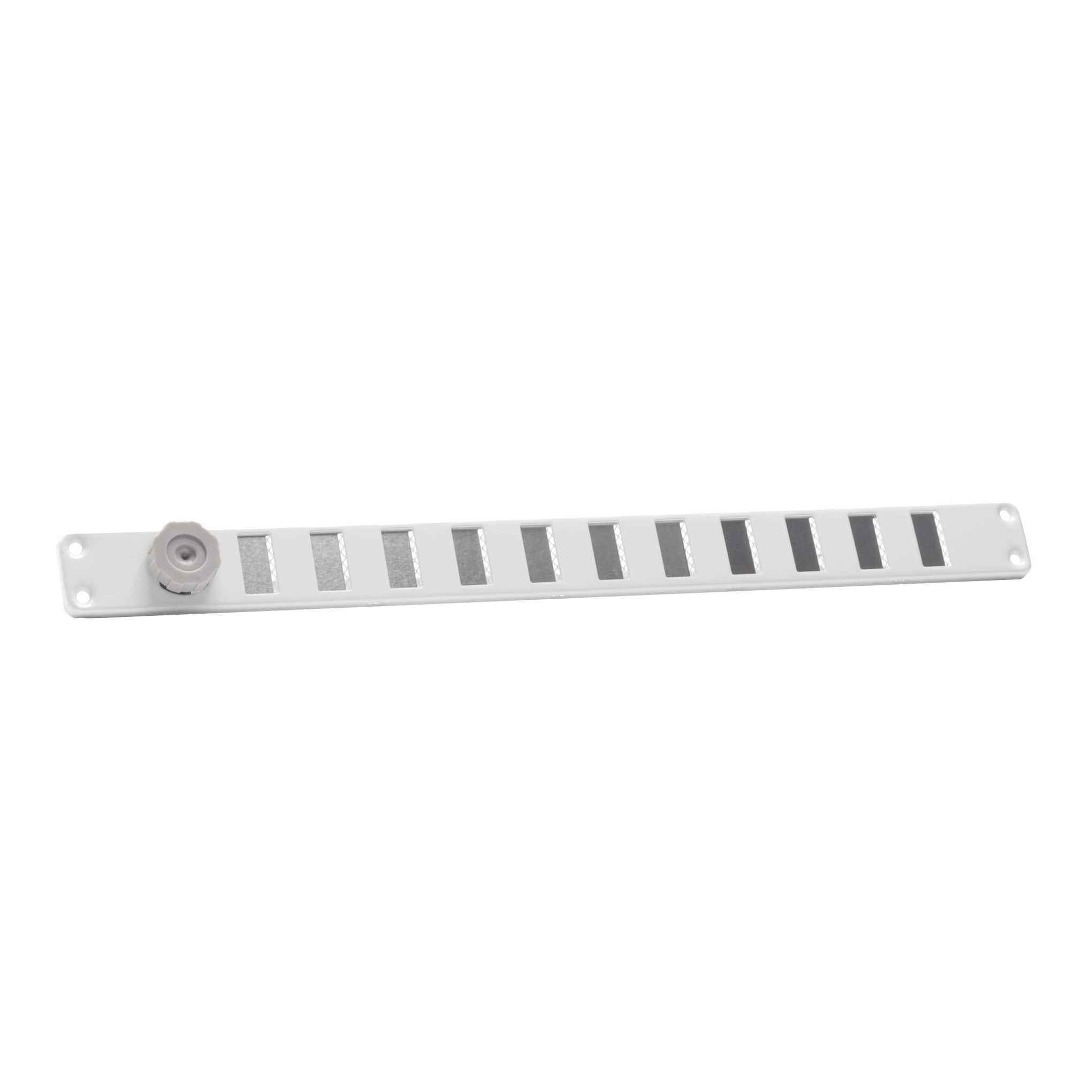 63500900 Sliding grille 370x30mm White with wire