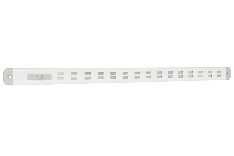 63501900 Bold line shift grille 500x30mm White
