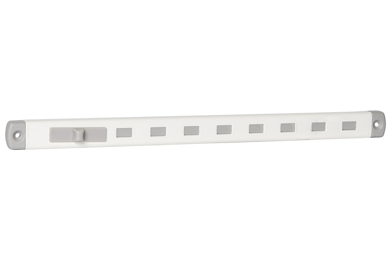 Aluminium adjustable vent Bold Line 300x20mm white