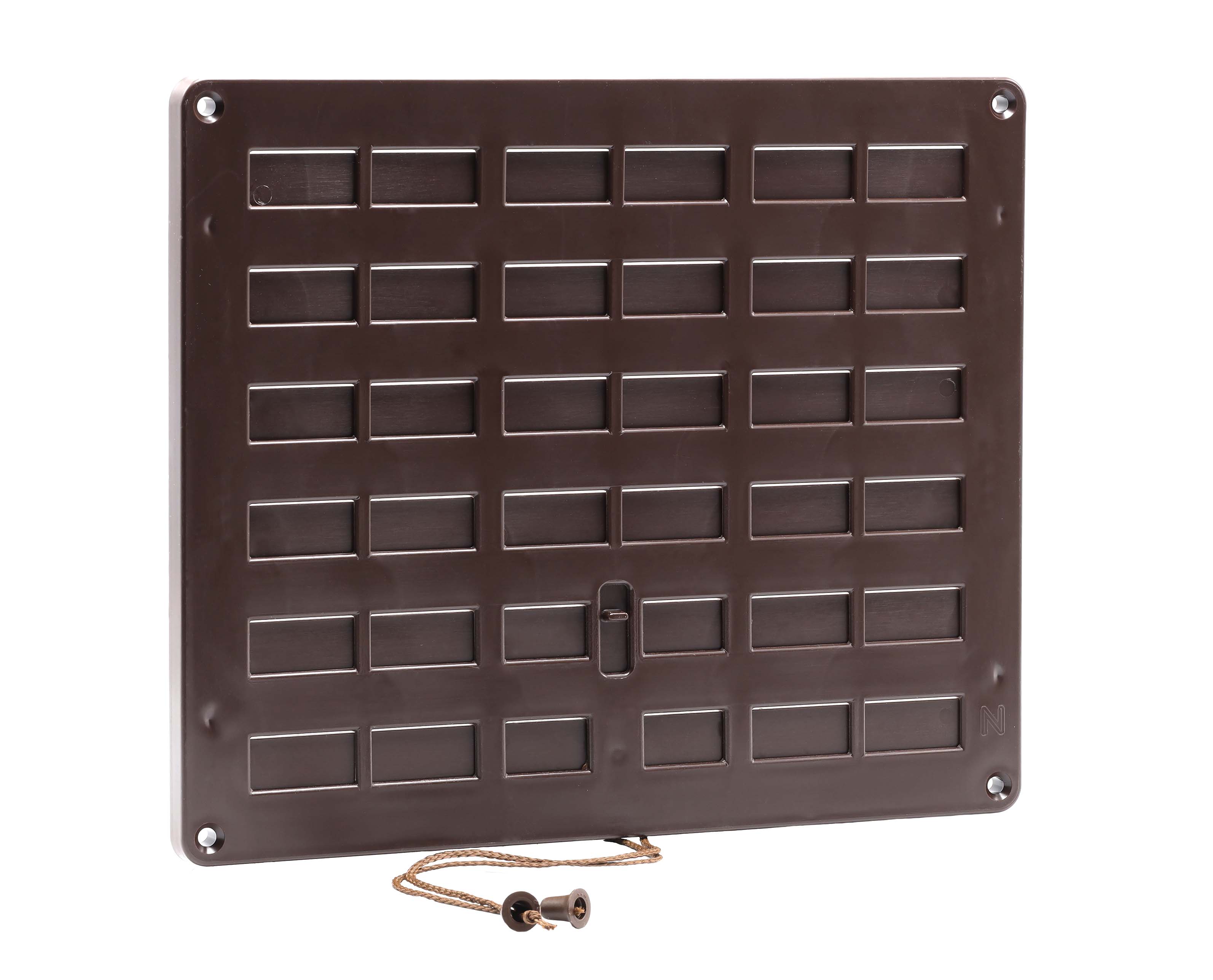 63600502 Lockable ventilation grille 300x250mm  Brown