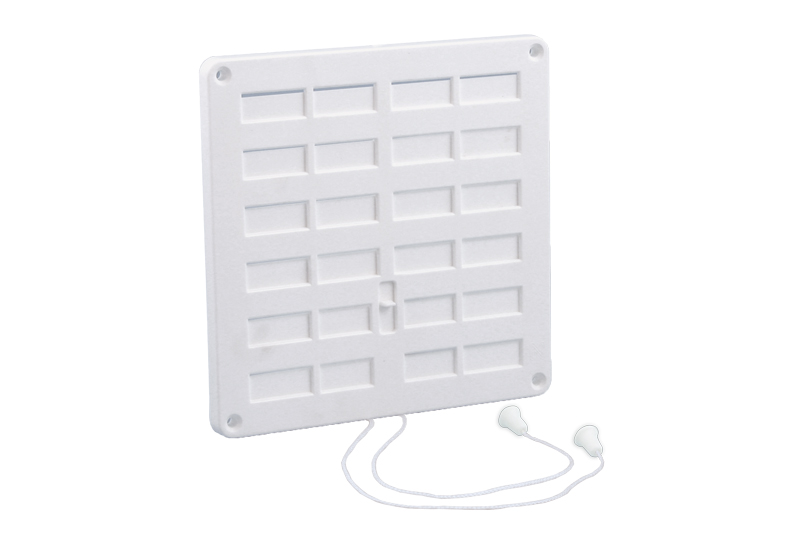 63600600 Lockable ventilation grille 300x300mm  White