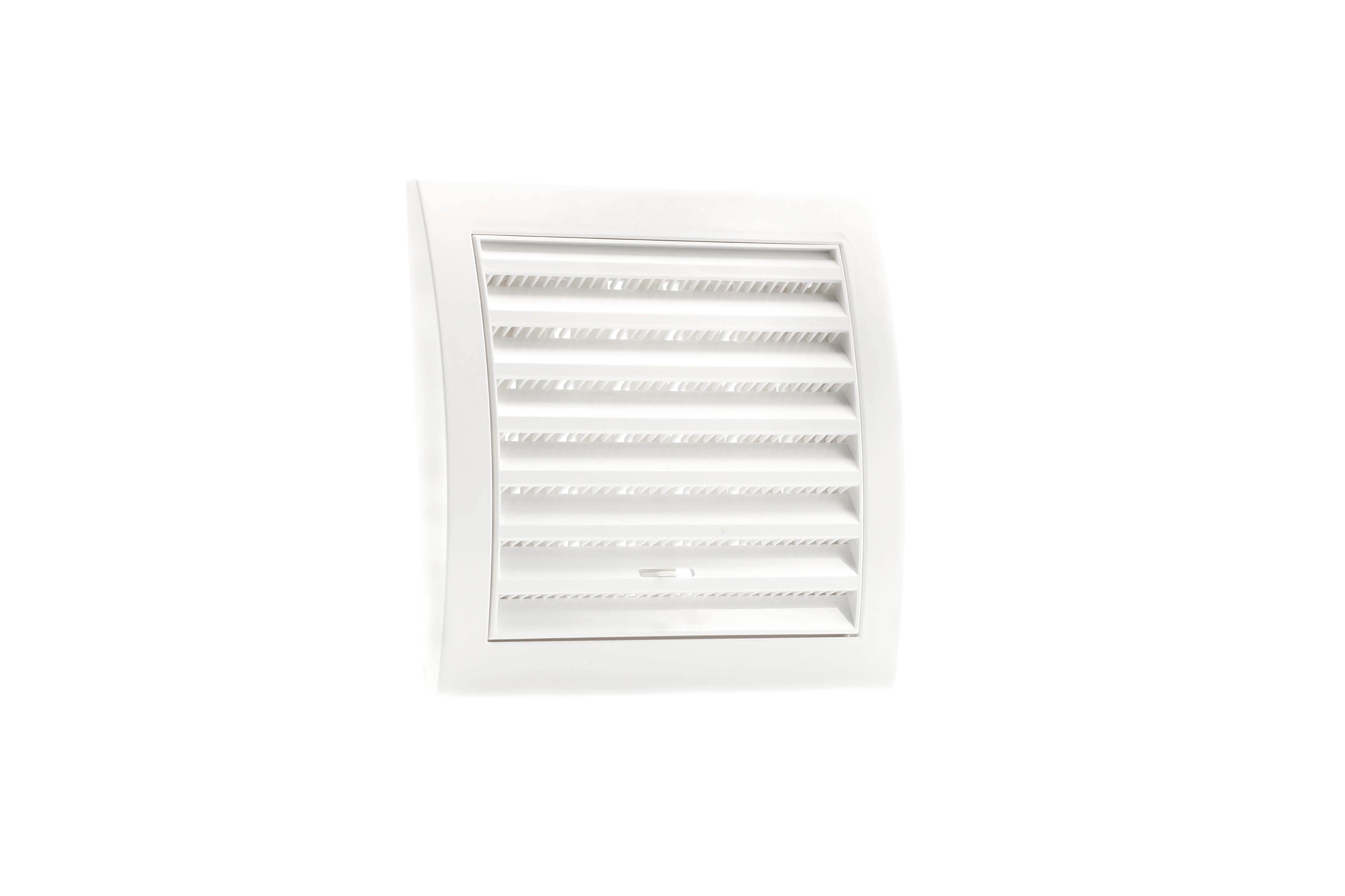 63603000 Louvred grille 148x153-Ø100mm White