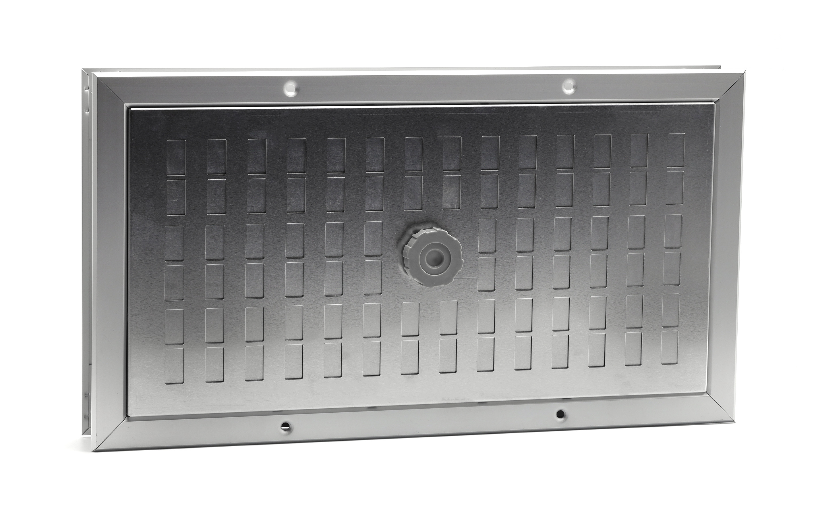 64001117 Aluminium door grille closable 445x245mm