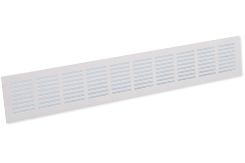 Skirting grille 500x80mm White