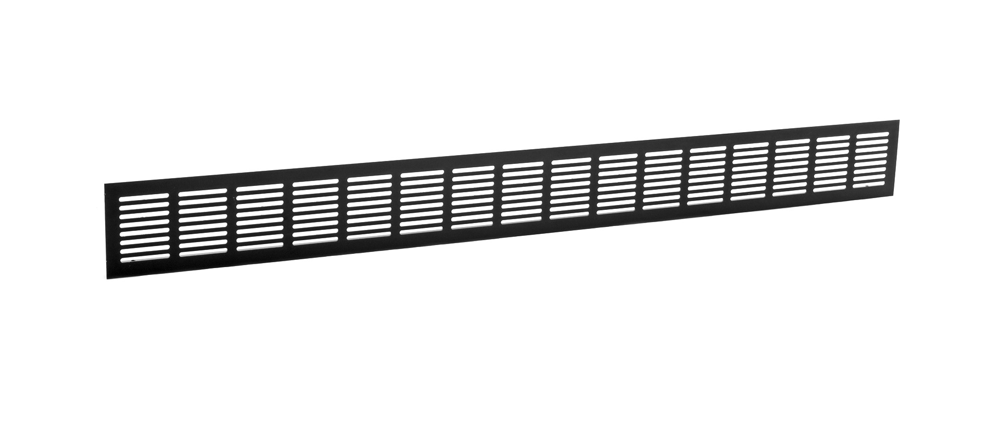 Skirting grille 800x80mm Black