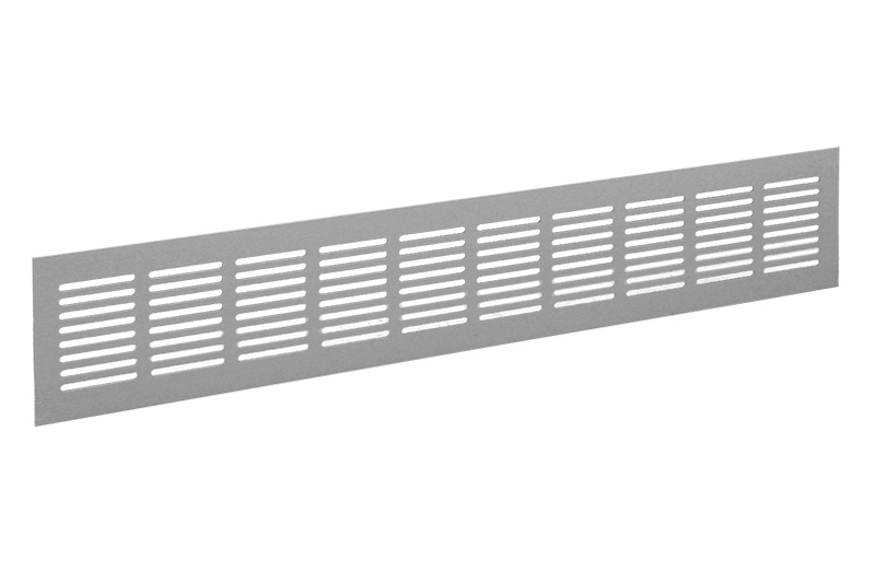 64201400 Skirting grille 1000x80mm White