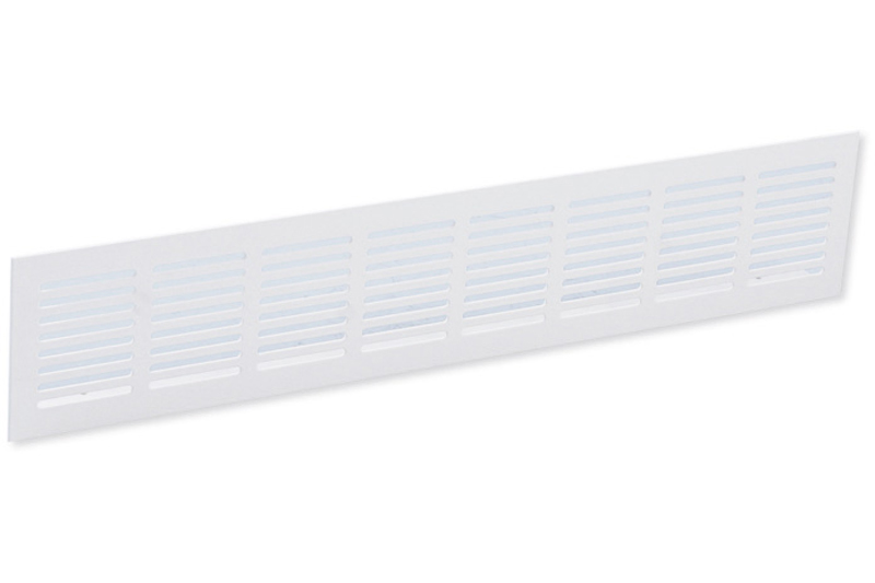 64201700 Skirting grille 400x100mm White