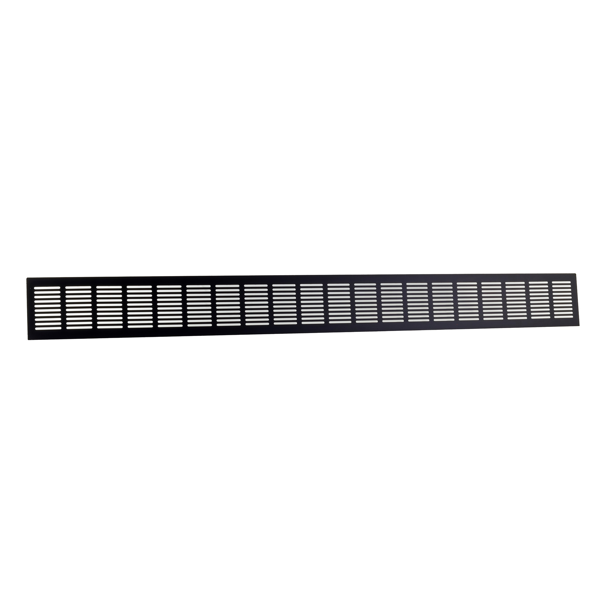 Skirting grille 1000x100mm Black