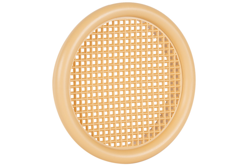 64801512 Ventilation grid plastic Ø56mm light brown