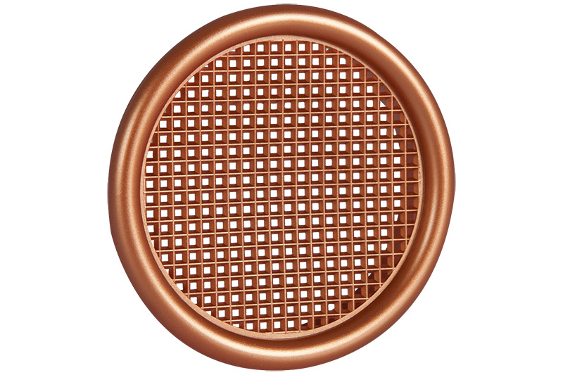 64801526 Ventilation grille Ø56mm copper