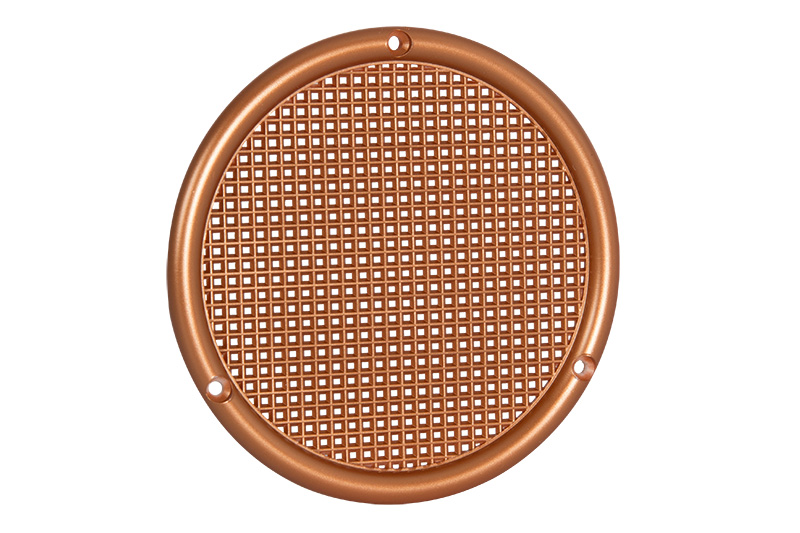 64802226 Ventilation grille flat Ø73mm copper