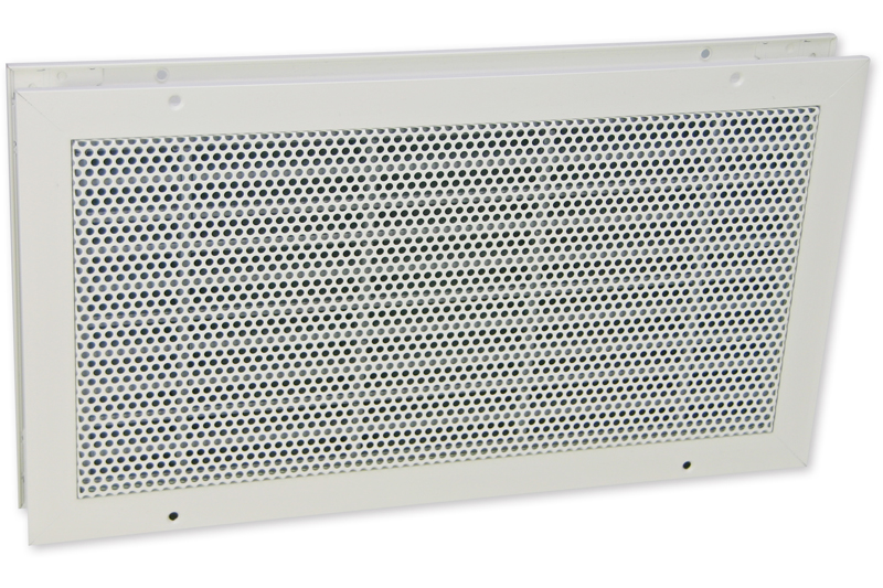 Fireproof grille 510x210mm white