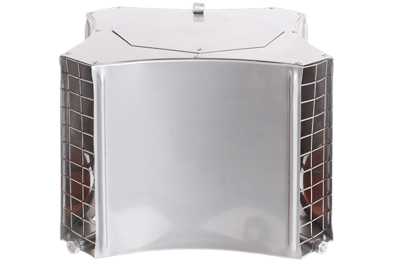 Chimney cowl stainless steel tall model