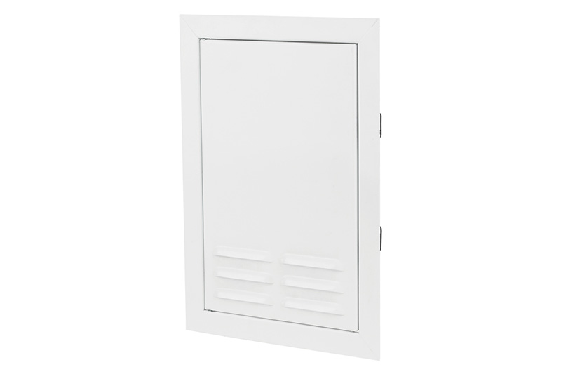 65603200 Access door with grille 150x150mm White