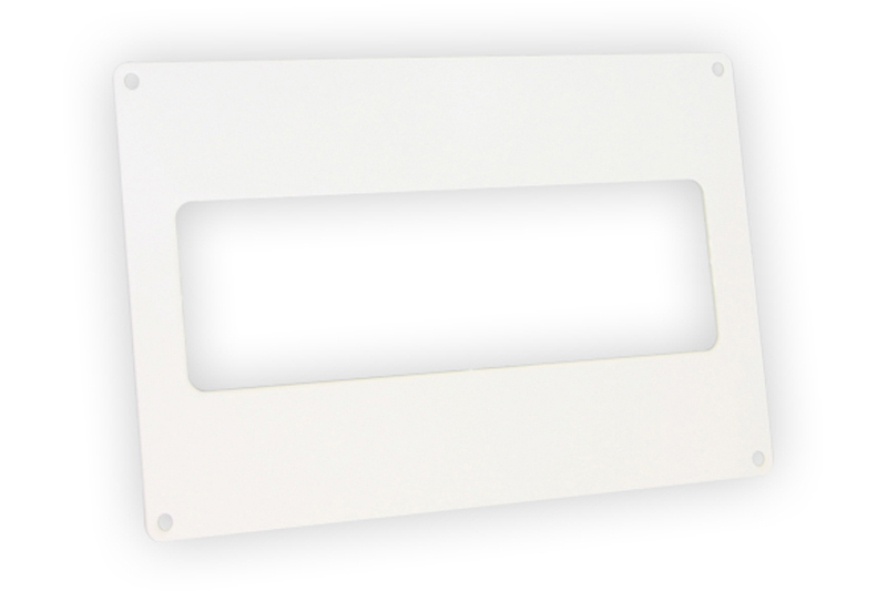 65806800 Wall plate for 204 x 60mm white