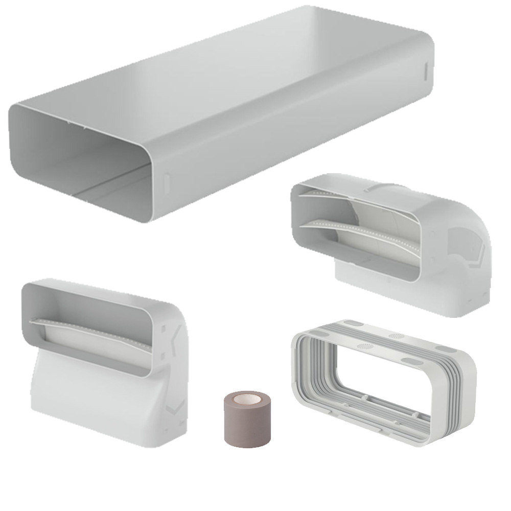 65900015 Afzuigkapafvoerset voor kookplaatventilatie