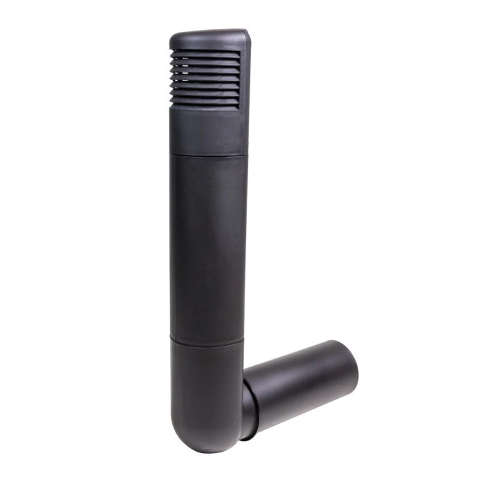 66004801 Ventilation pole with grille Ø160mm black