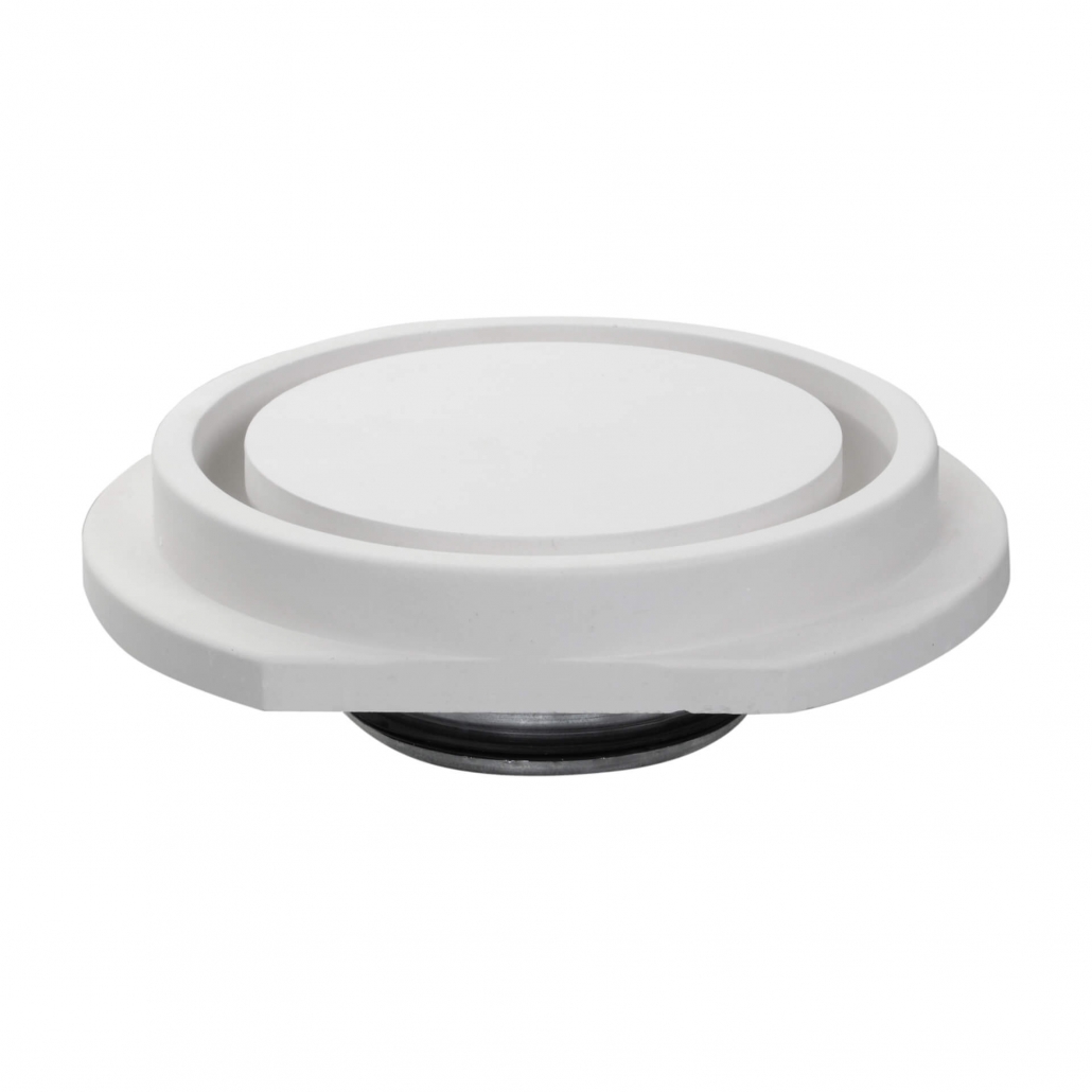 66800100 Round diffuser "Circle" Ø100mm white