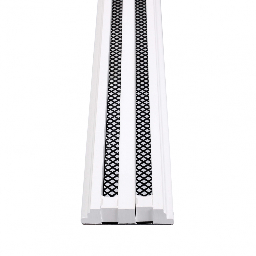 Linear diffuser "Line", double (2) slot 1000x218mm