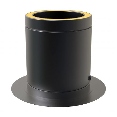 68704001 TW Ø80 mm Floor support with drain black
