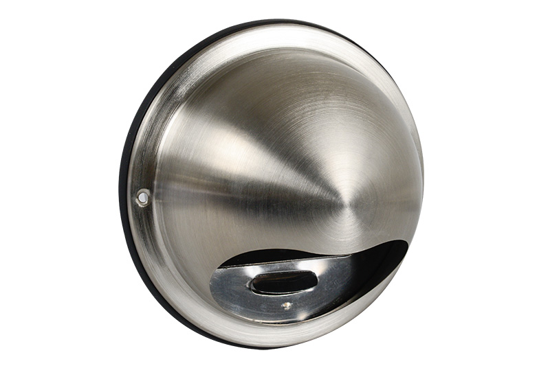 Stainless-steel bull-nose vents